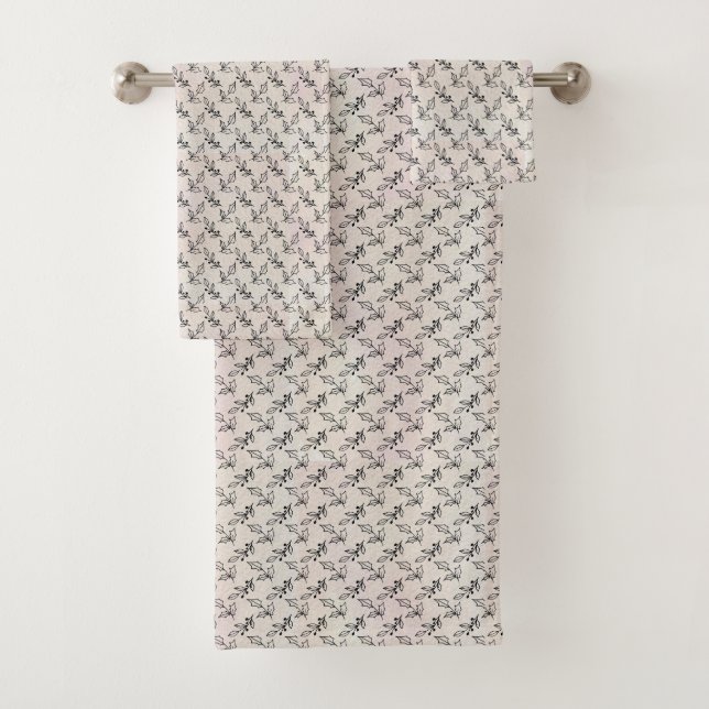 "Cozy Bath Towel Collection: Trending Designs!" (Insitu)