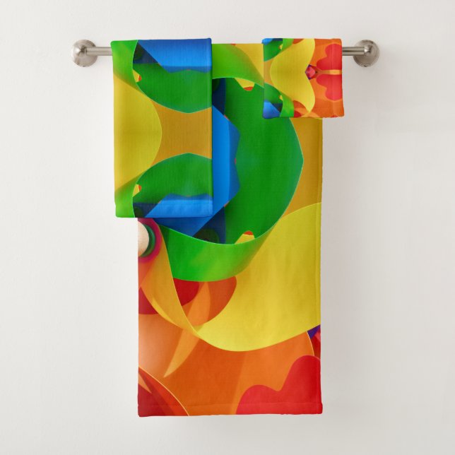 "Cozy Bath Towel Collection: Trending Designs!" (Insitu)