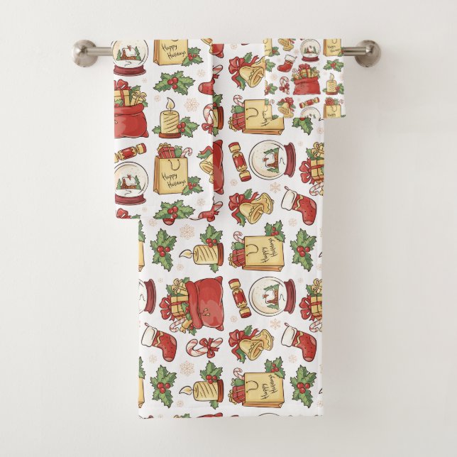 "Cozy Bath Towel Collection: Trending Designs!" (Insitu)