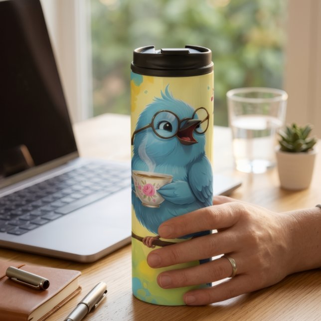   Cozy Bird Thermal Tumbler (Creator Uploaded)