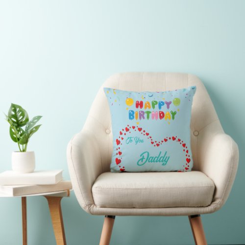 Cozy Birthday Pillow  Great Gift Stunning Design