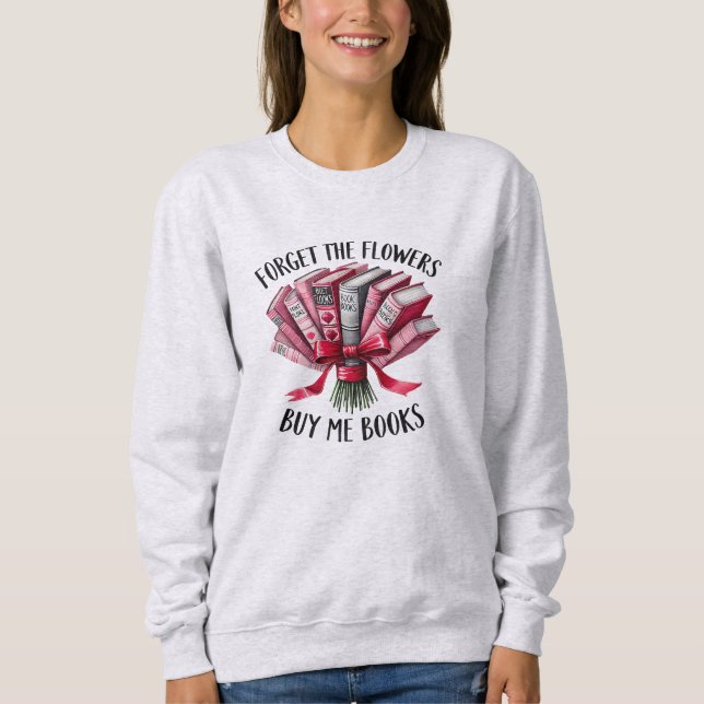 Cozy Book Lover Sweatshirt (Front)