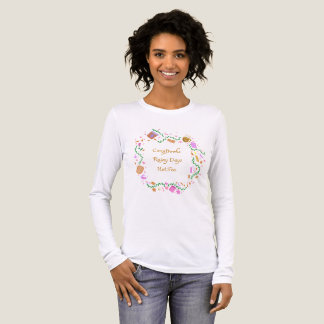 Cozy Books, Rainy Days, Hot Tea Tri-Blend Shirt