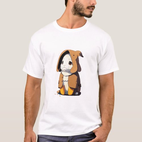 Cozy Bunny Adventure T_Shirt