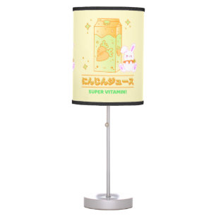 COZY BUNNY WITH CARROT JUICE TABLE LAMP