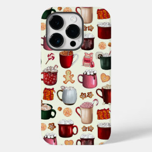 Cozy Cabin Hot Cocoa and Winter Treats Case-Mate iPhone 14 Pro Case