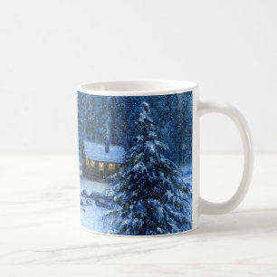 "Cozy Cabin In the Snow" Mug