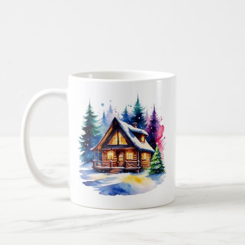 Cozy Cabin Personalized Mug