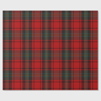 Cozy Cabin Red & Black Plaid Wrappi Wrapping Paper