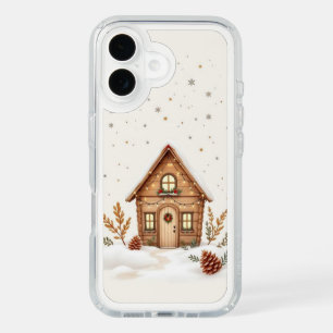 Cozy Cabin & Starry Sky iPhone 16 Cas Case