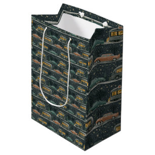 Cozy Camper Christmas Escape Medium Gift Bag