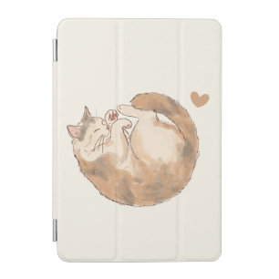 Cozy Cat Café Anime iPad Smart Cover