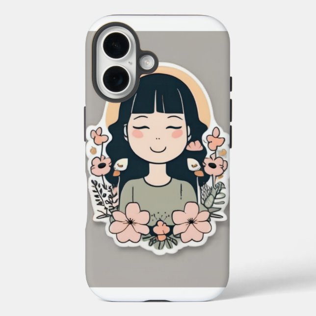 Cozy Cat Nap IPhone 16 Case (Back)