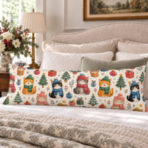 Cozy Cats in Preppy Winter Attire