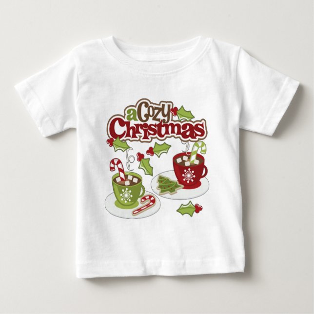 Cozy Chirstmas Baby T-Shirt (Front)