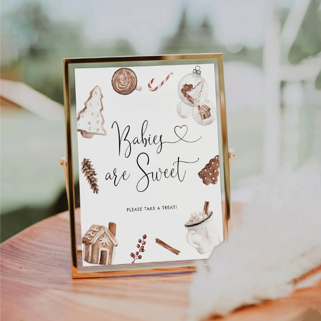 Cozy Christmas Babies Are Sweet Sign (Creator Uploaded)