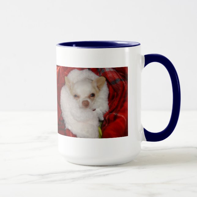 Cozy Christmas Chihuahua Mug (Right)