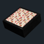 Cozy Christmas Cocoa and Gingerbread Pattern Gift Box<br><div class="desc">This festive seamless design captures the warmth of holiday traditions with steaming mugs of cocoa topped with marshmallows, whimsical candy canes, and smiling gingerbread cookies surrounded by snowflake-shaped treats and spiced star anise. The playful mix of Scandinavian-inspired mug patterns and nostalgic Christmas sweets creates a cozy winter wonderland filled with...</div>