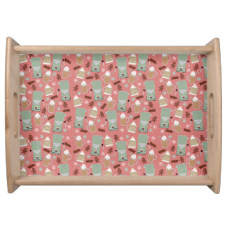 Cozy Christmas Coffee Serving Tray