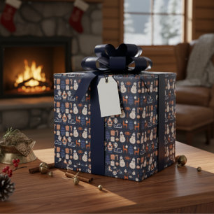 Cozy Christmas Crew Wrapping Paper
