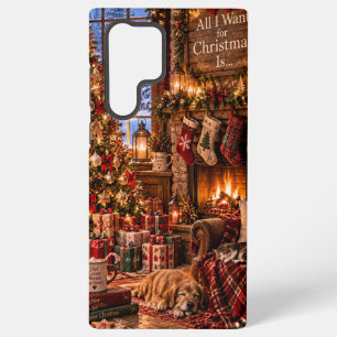 Cozy Christmas Fireplace Phone Case