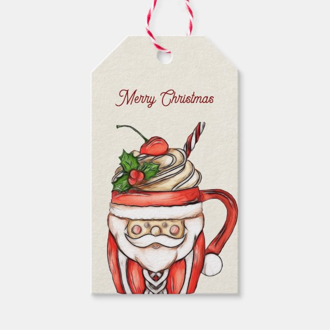Cozy Christmas Gift Tag (Front)
