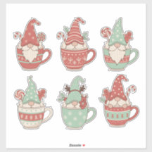 Cozy Christmas Gnomes in Mugs: Aesthetic Holiday