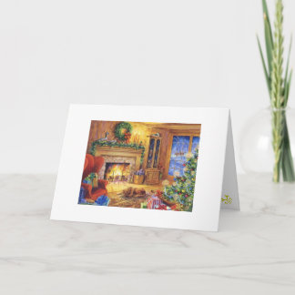 Cozy Christmas/Holiday card