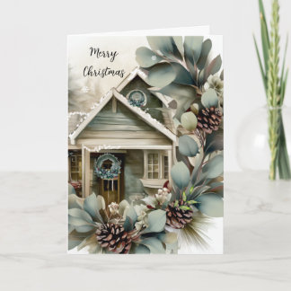 Cozy Christmas Home Holiday Card