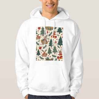 Cozy Christmas Hooded Sweatshirt