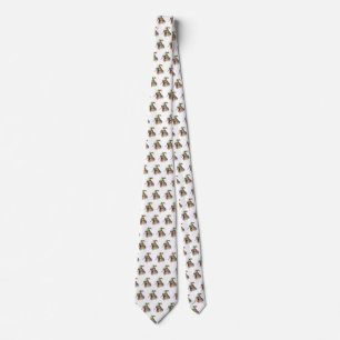 Cozy Christmas Kiwi Neck Tie