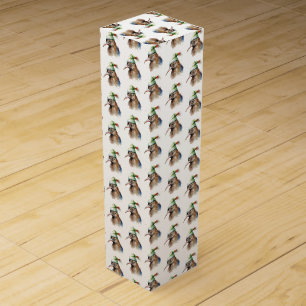 Cozy Christmas Kiwi Wine Box