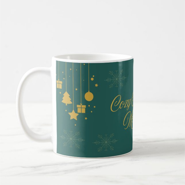 Cozy Christmas Moments Mug – Warm Holiday Coffee C (Left)