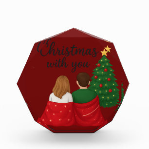 Cozy Christmas Moments Together Acrylic Award