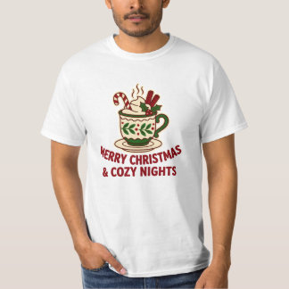 Cozy Christmas Mug Night T-Shirt