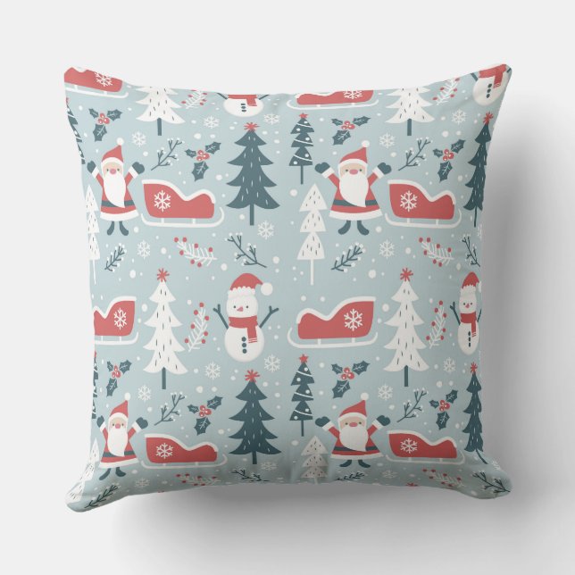 Cozy Christmas Pillow (Back)