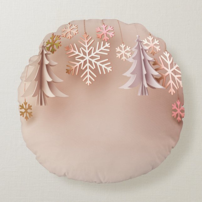 Cozy Christmas Pillow – Festive Holiday Home Decor (Front)