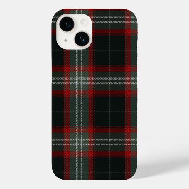 Cozy Christmas Plaid Case-Mate iPhone Case (Back)