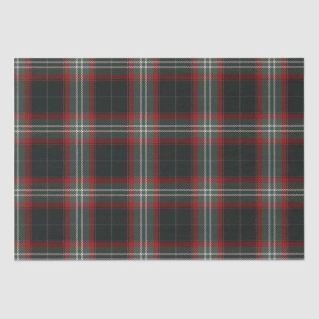 Cozy Christmas Plaid Tissue Paper (Front)