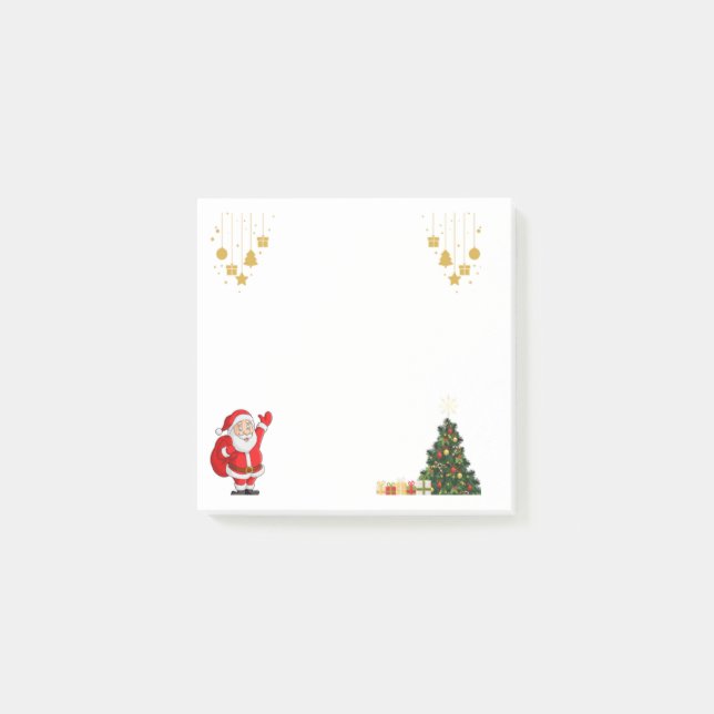 Cozy Christmas Post-It Notes (Front)