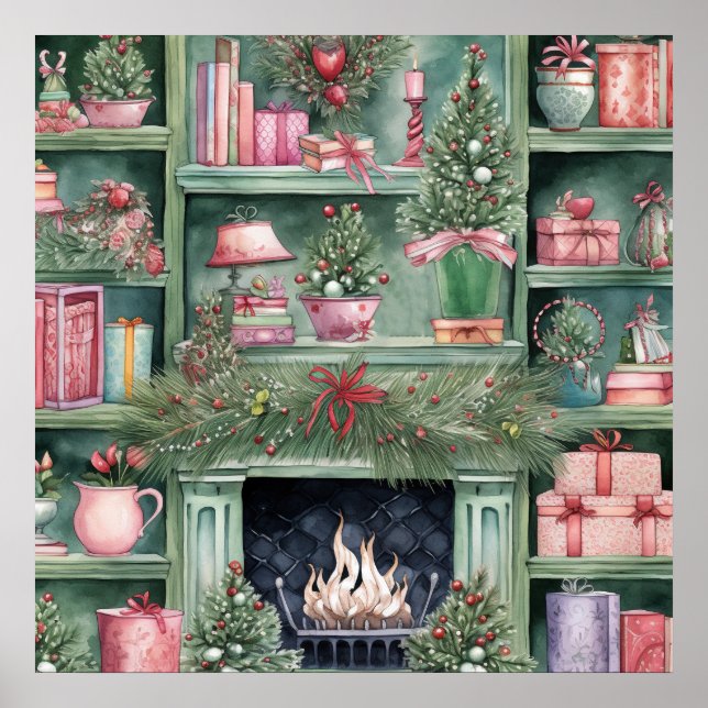 Cozy Christmas Poster (Front)