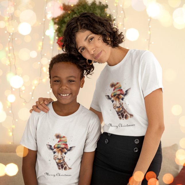 Cozy Christmas Safari, custom T-Shirt (Creator Uploaded)
