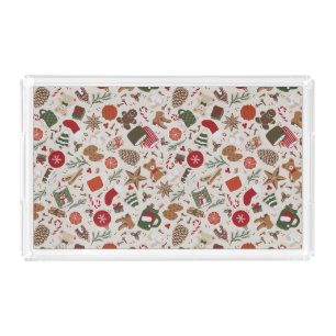 Cozy Christmas & Spice Acrylic Tray