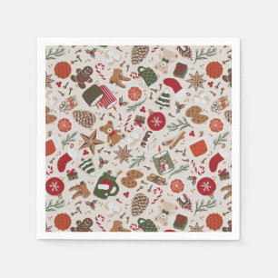 Cozy Christmas & Spice Napkins