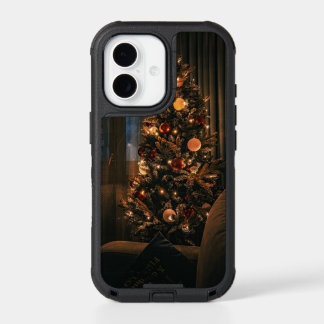 Cozy Christmas Tree Warm Holiday Lights Festive Wi iPhone 17 Case