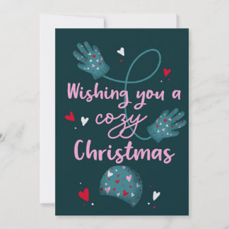 Cozy Christmas Wishes Card