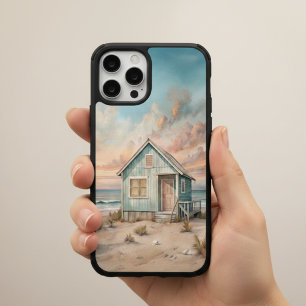 Cozy Coastal Cottage Beach House Watercolor  iPhone 17 Pro Case