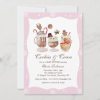 Cozy Cocoa and Cookies Winter baby shower