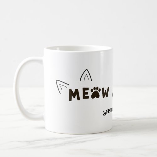Cozy Coffee  Cat Cuddles Mug