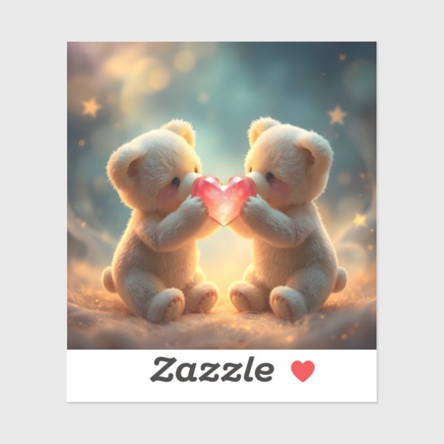 Cozy Companions - Square Vinyl Sticker (Sheet)